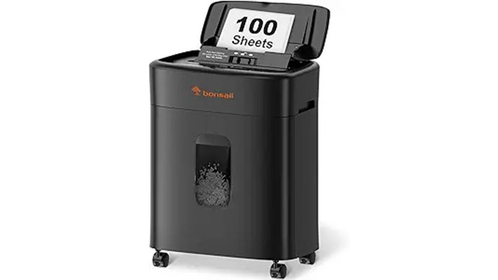 100 sheet auto shredder