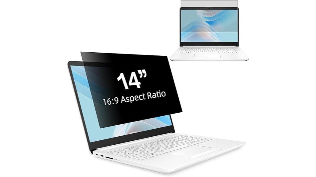 14 inch laptop privacy screen