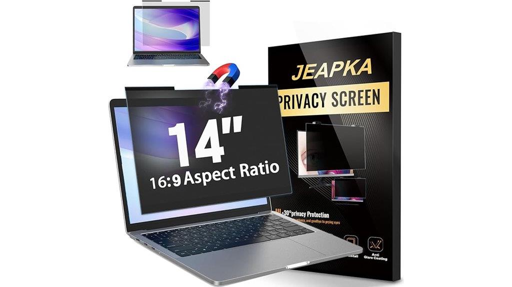 14 inch magnetic privacy screen