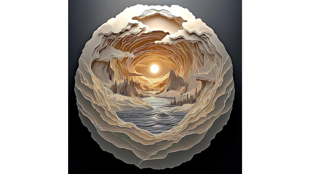 3d cave dawn puzzle