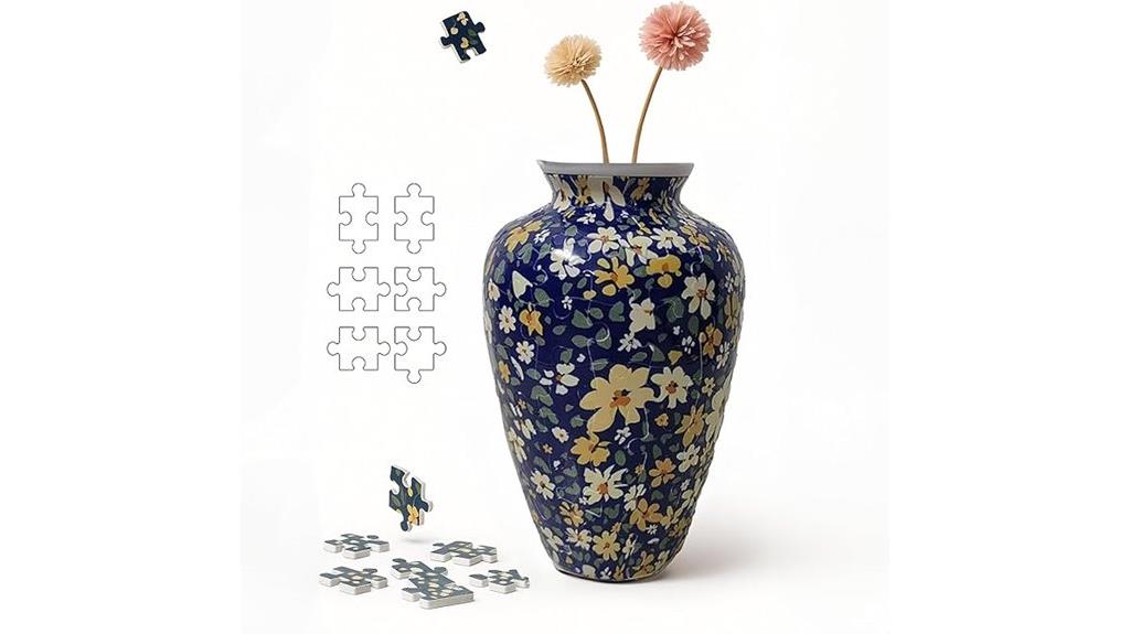 3d puzzle vase for adults