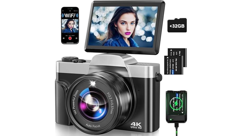 4k wifi camera bundle