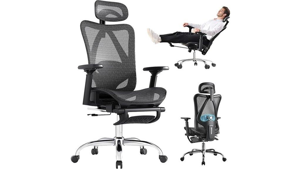 adjustable ergonomic office chair