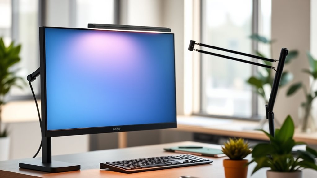 adjustable glare free lighting