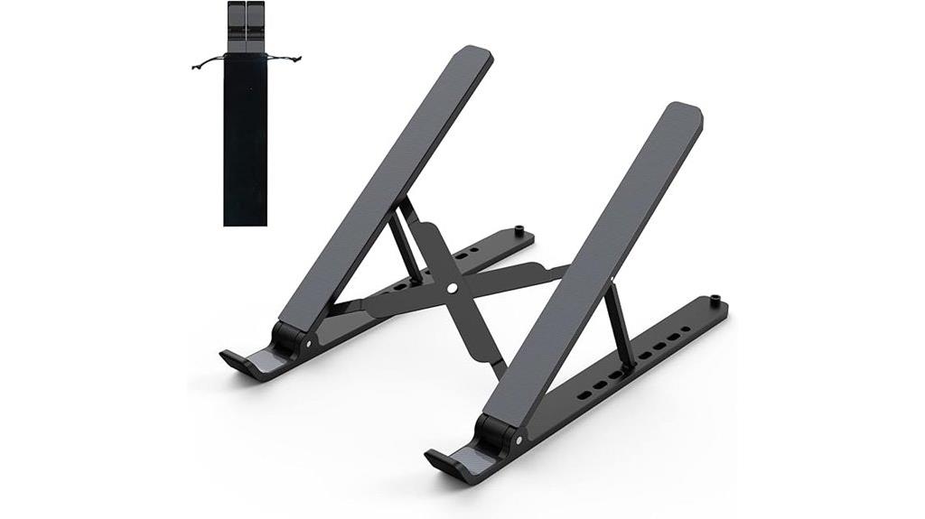adjustable ventilated laptop stand