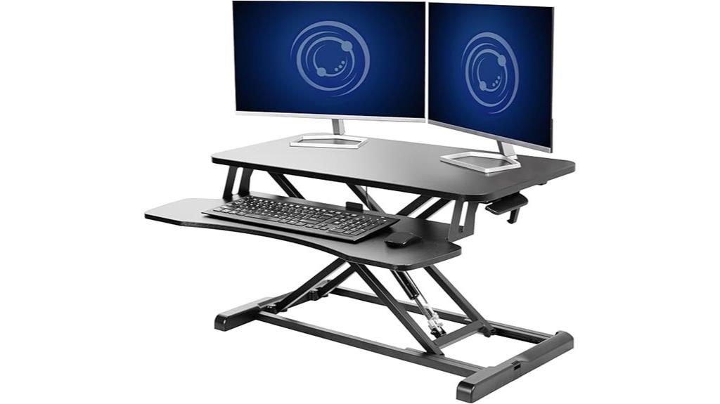 adjustable vivo desk converter
