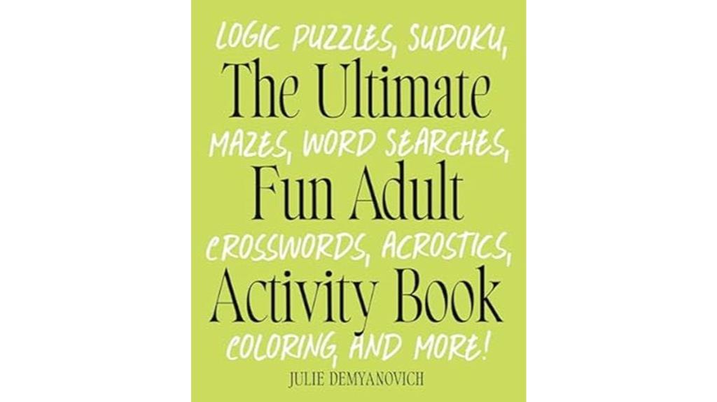 adult entertainment activity book