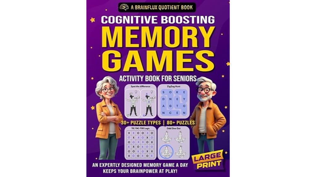 adult memory activity book