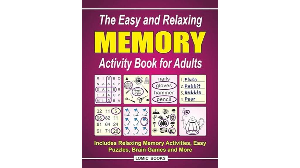 adult memory practice book