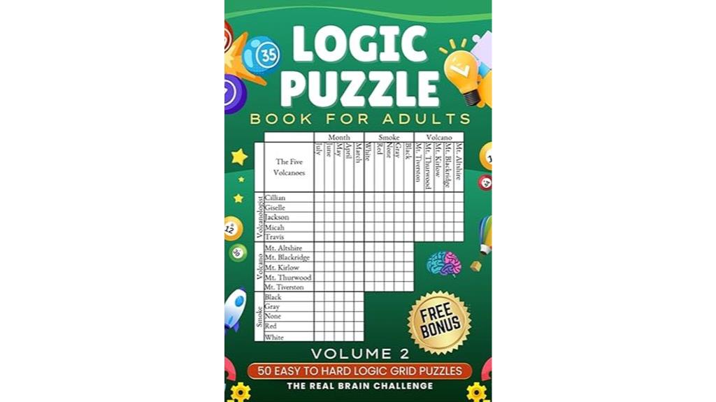 adult puzzle book series