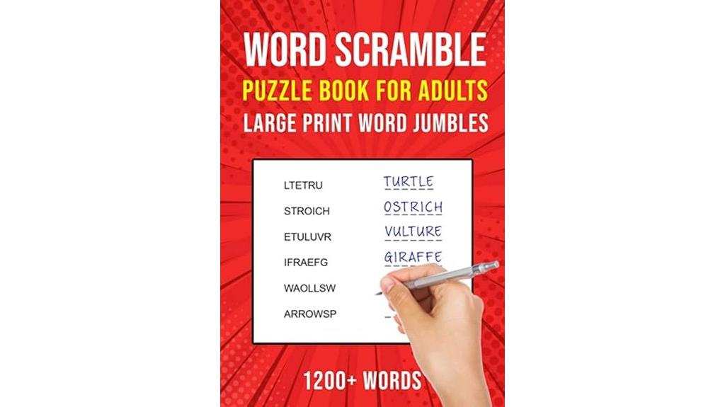 adult word puzzle books