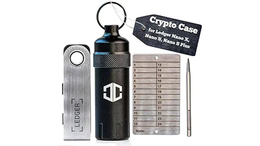 aluminum ledger nano case