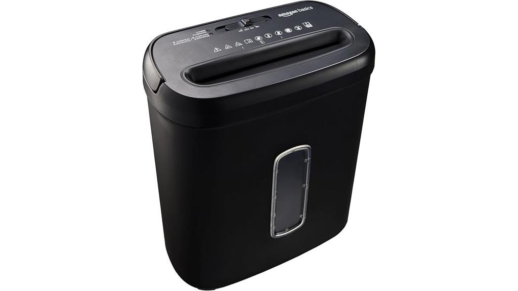 amazon basics shredder features
