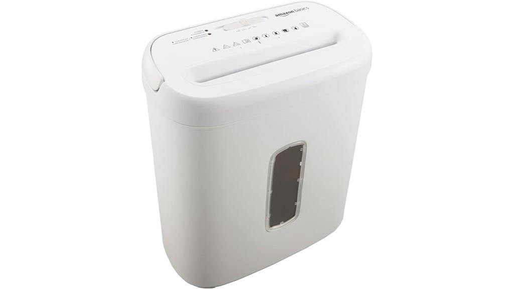 amazon basics shredder model