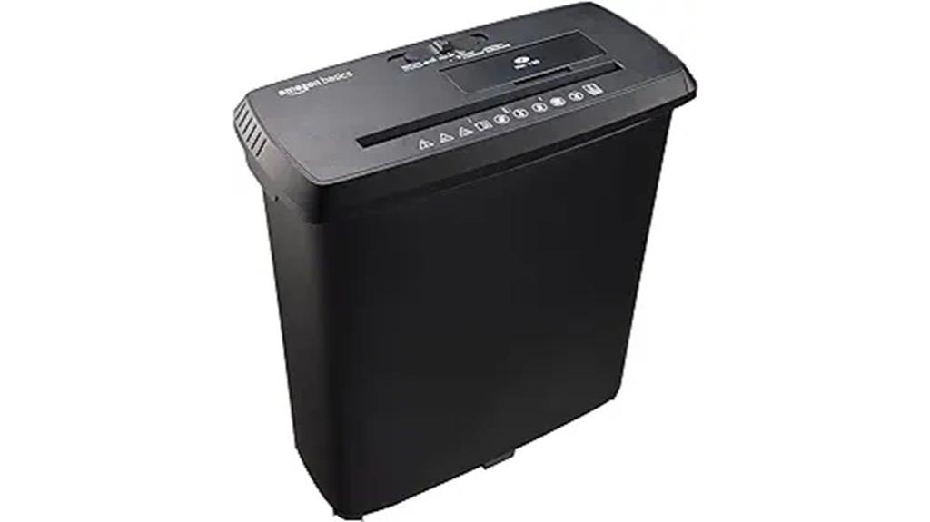 amazon basics strip shredder