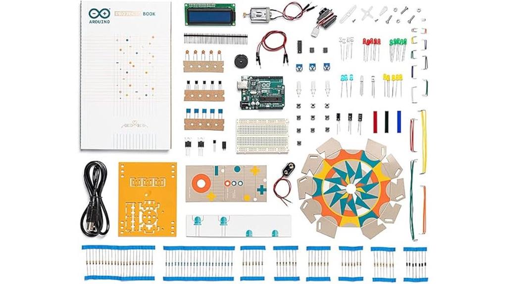 arduino starter kit components