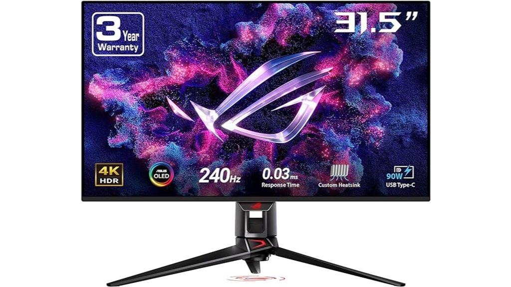 asus 32 4k oled gaming