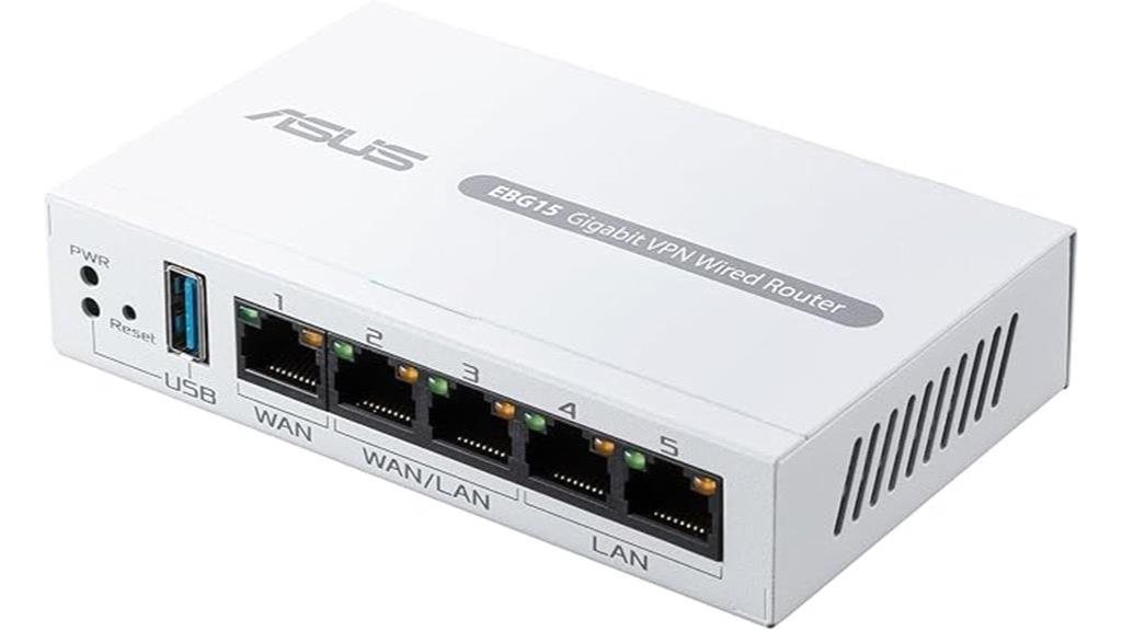 asus gigabit vpn router