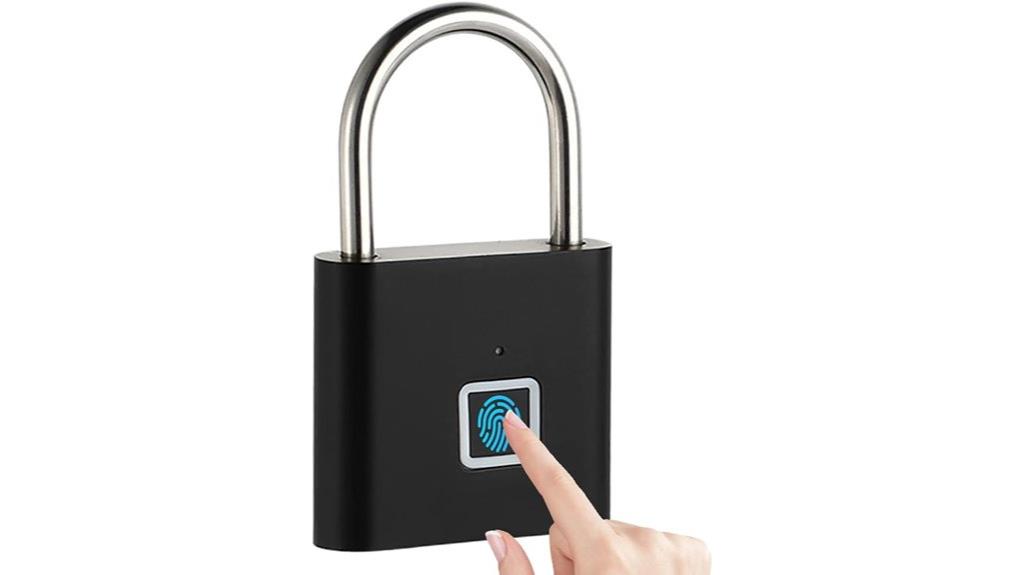 biometric outdoor lock system