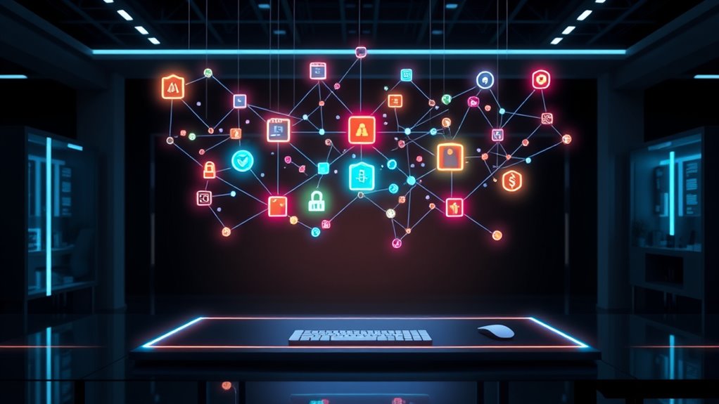 blockchain secures decentralized transactions