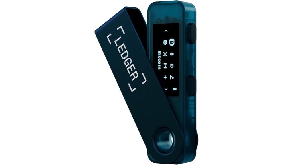 blue ledger nano wallet