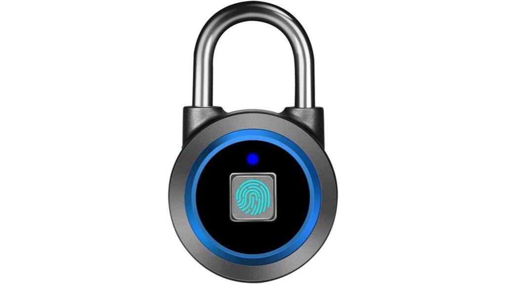 bluetooth waterproof biometric lock