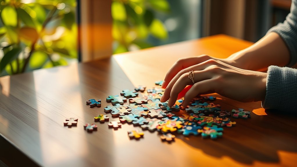 boost memory through puzzles