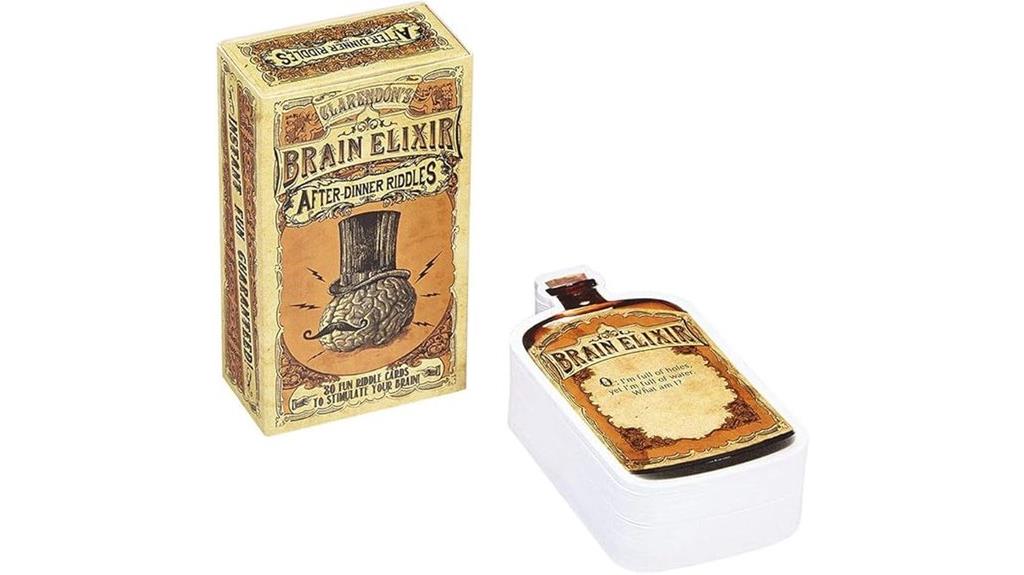 brain teasing card game