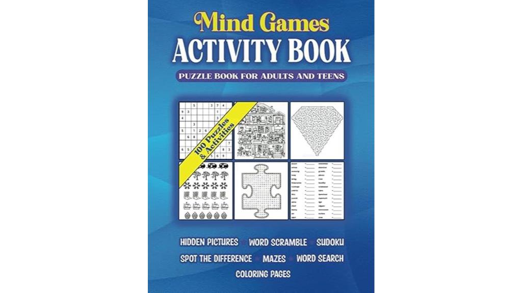 brain teasing puzzle book