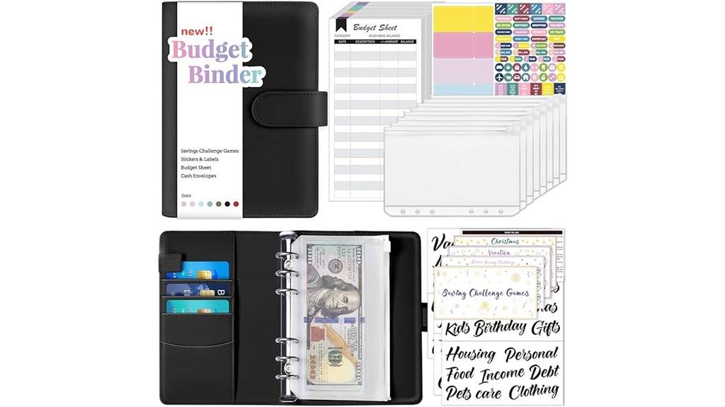 budget binder money challenge
