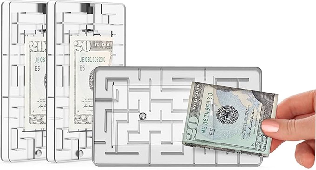 cash gift puzzle box