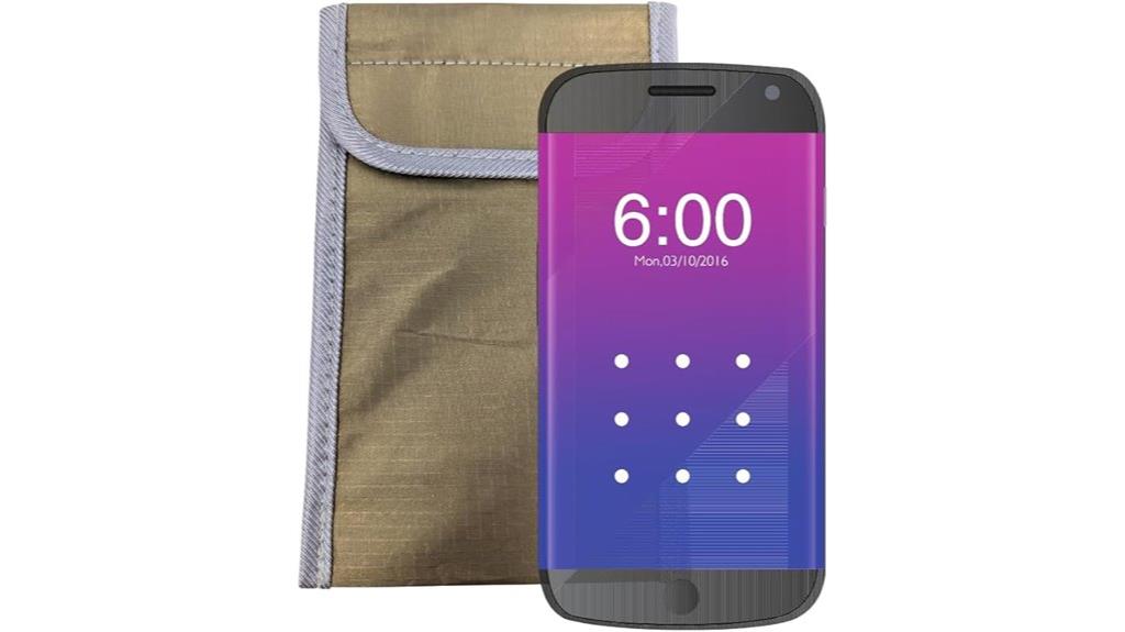 cell phone signal blocking pouch