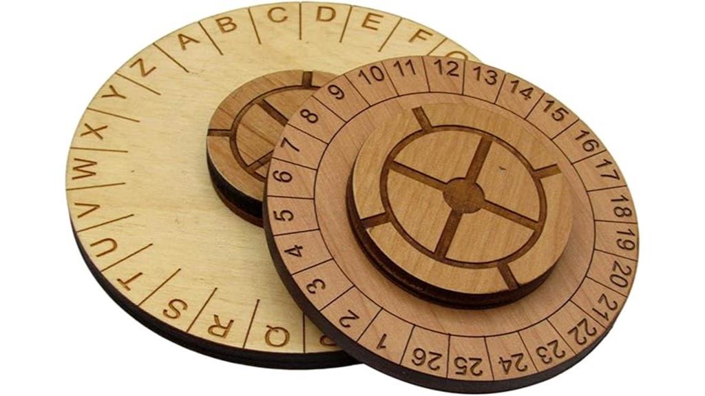 cipher wheel for hiding