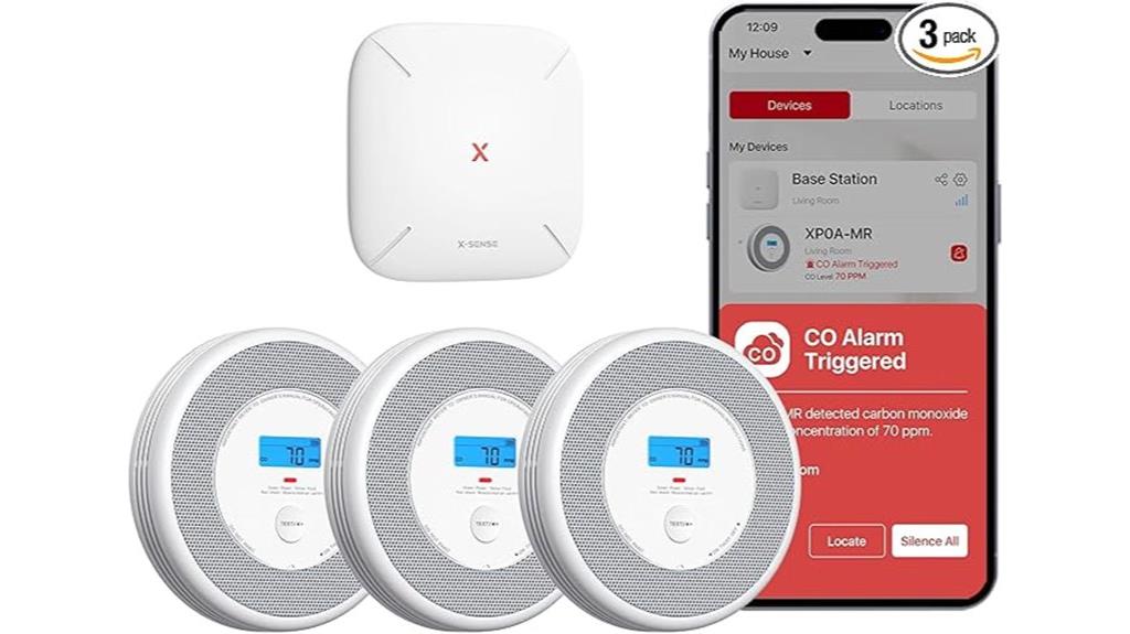 combined smoke co detector