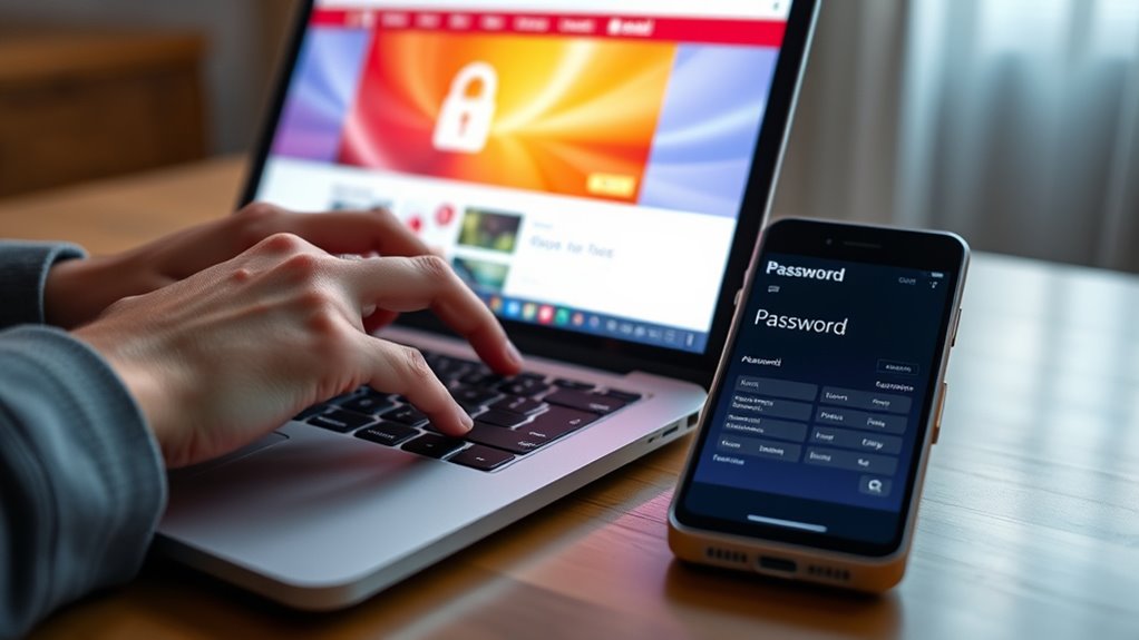 create unique strong passwords