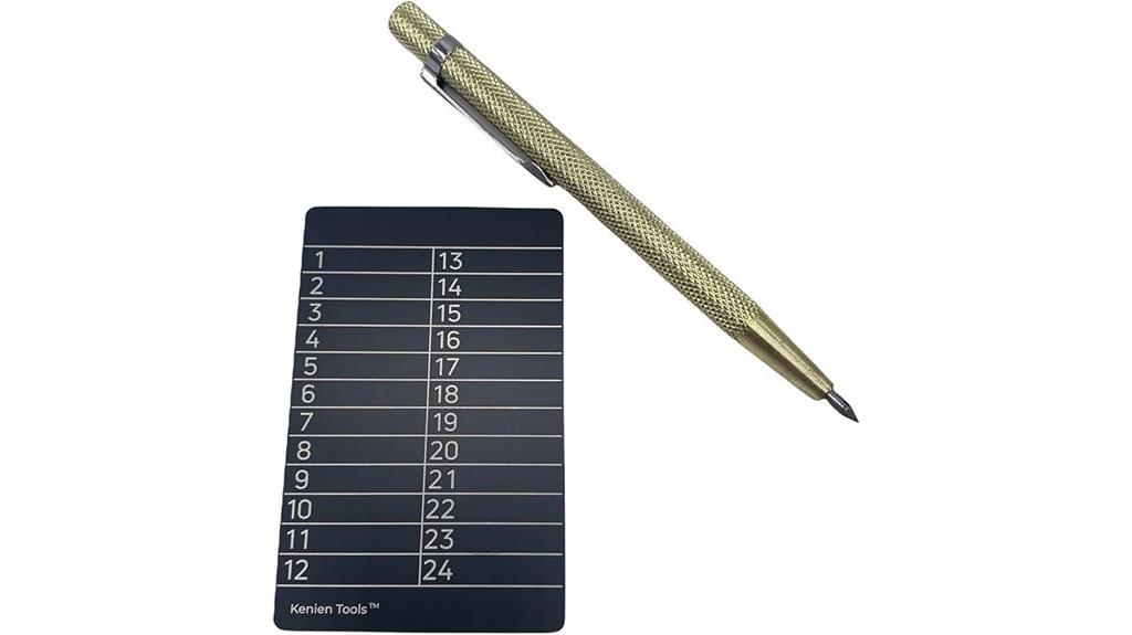 crypto wallet with engraving kit