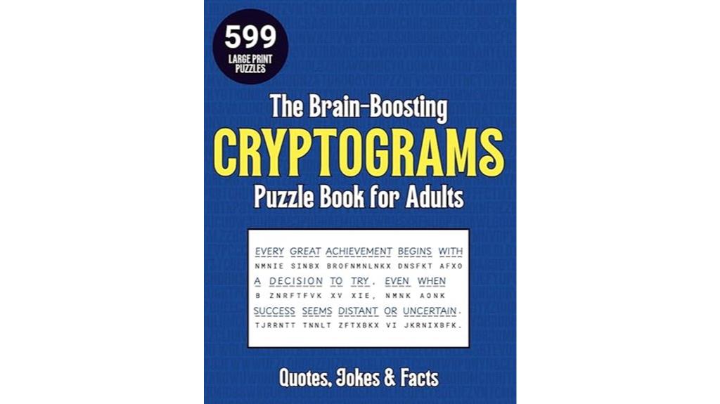 cryptogram puzzle book