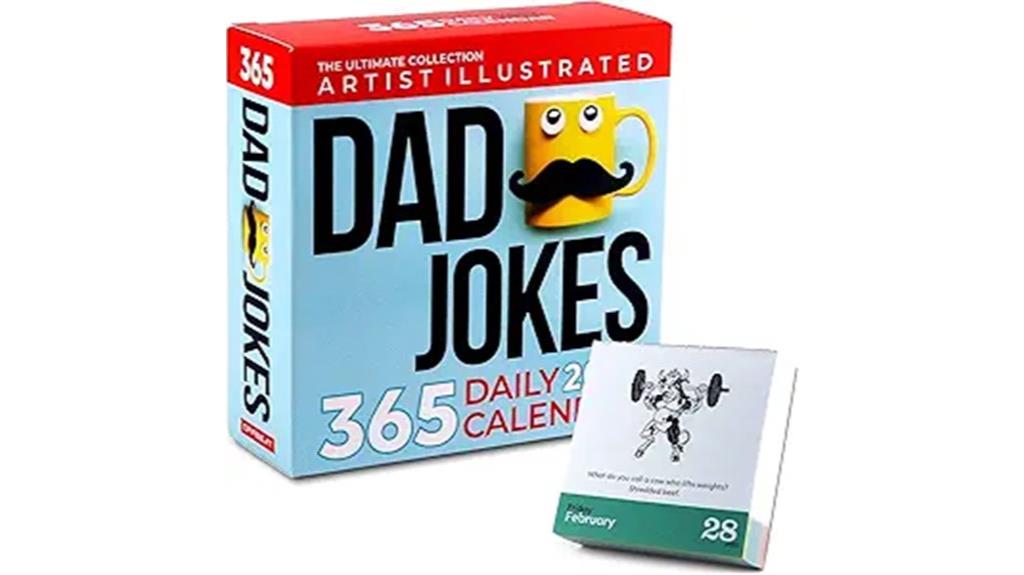 daily dad jokes calendar