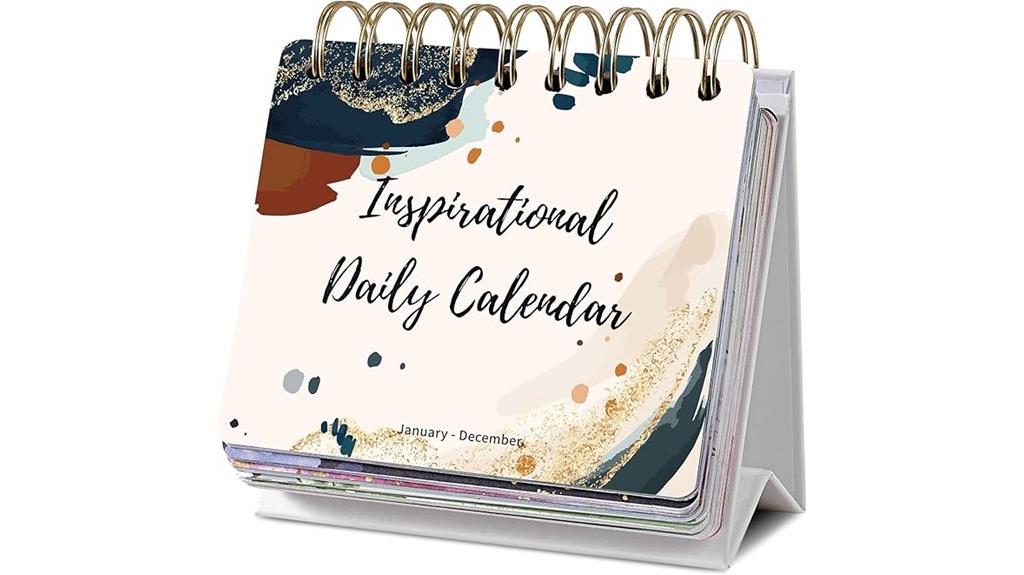 daily inspirational quote calendar
