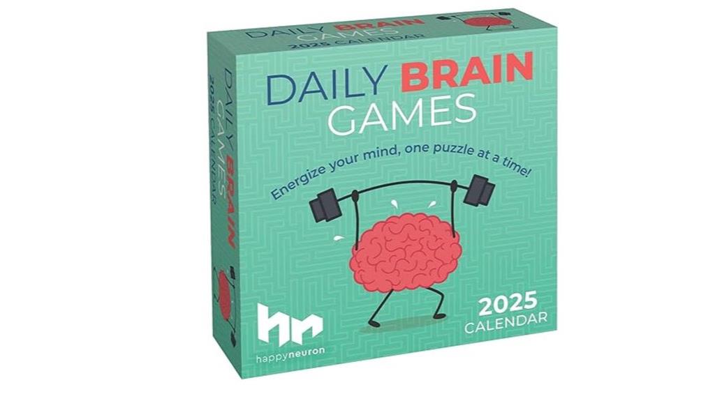 daily mental exercise calendar