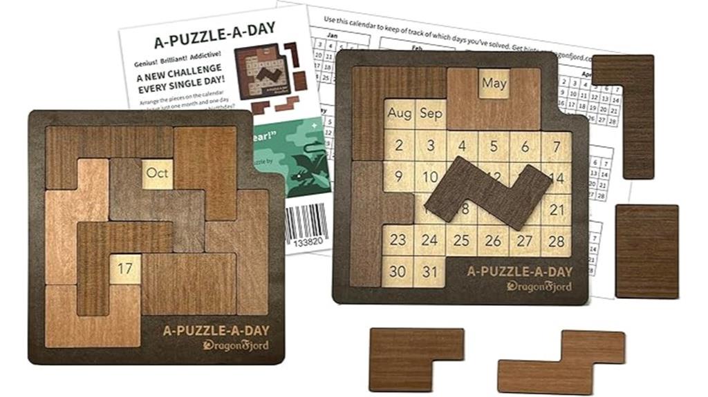 daily puzzle calendar game