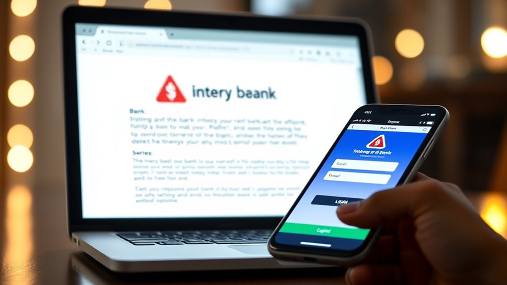deceptive emails and websites