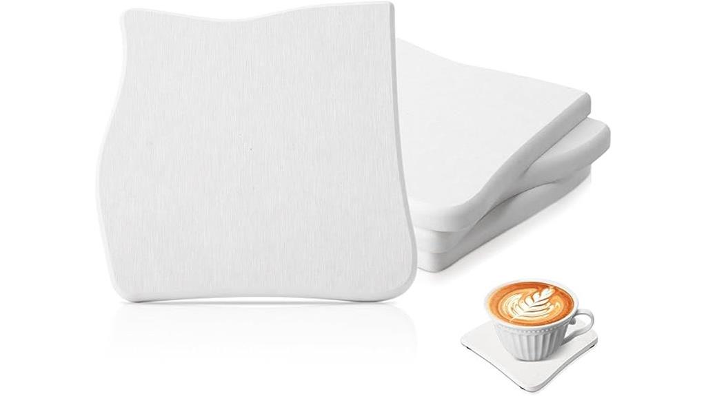 diatomaceous earth coaster set