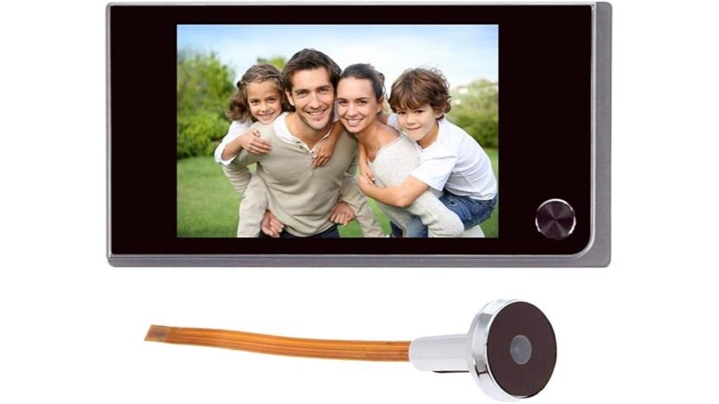 digital doorbell with ir camera