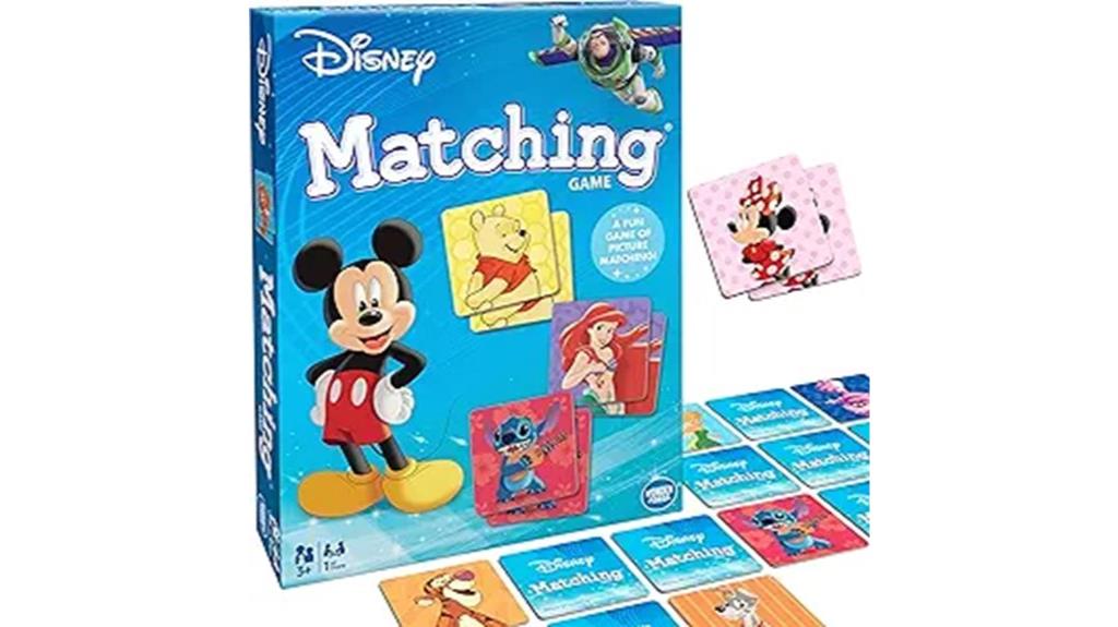 disney kids matching game