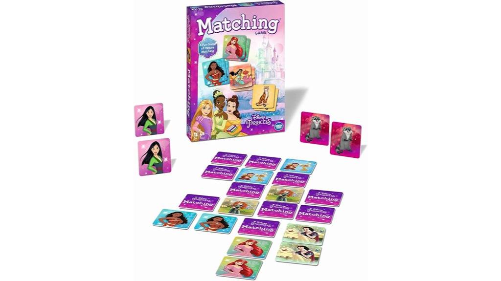 disney princess memory game