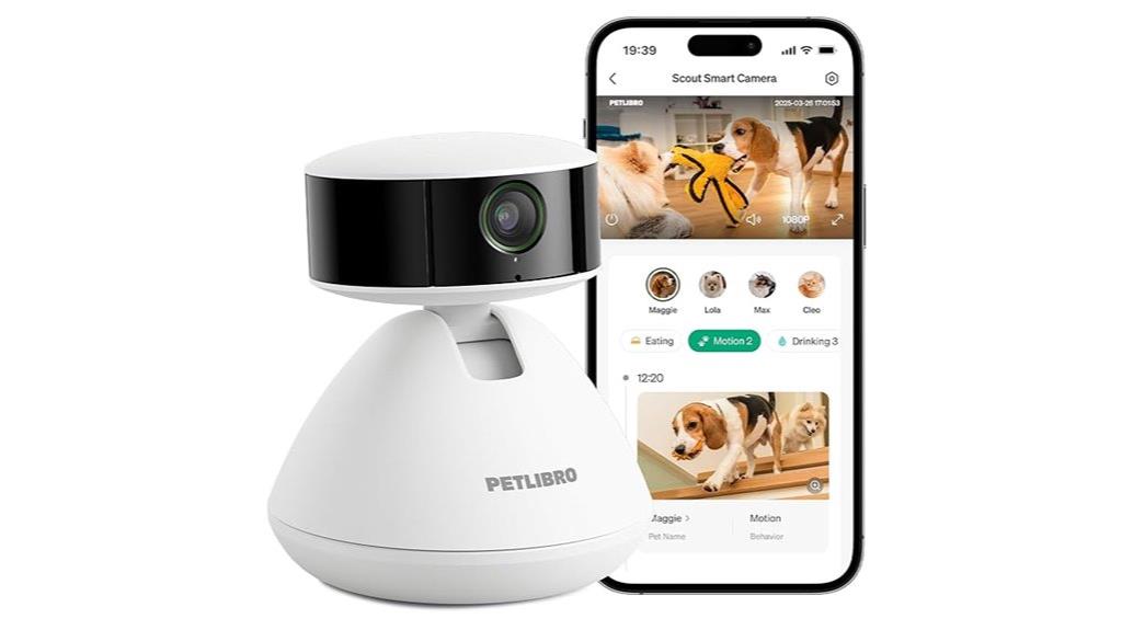dog camera with night vision