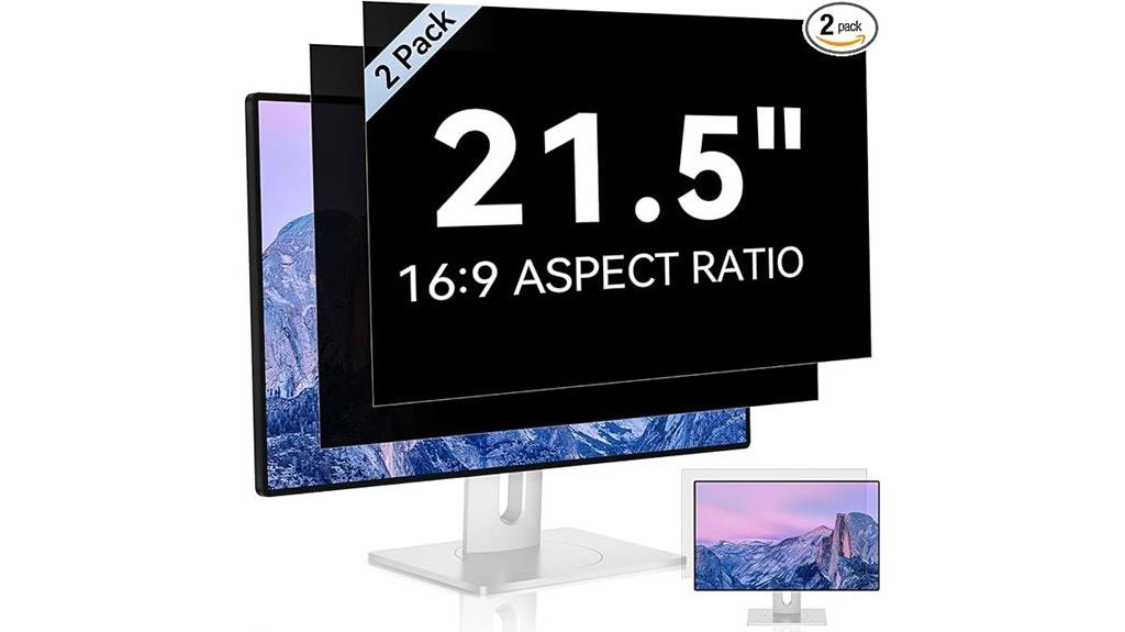 dual 21 5 inch privacy screens