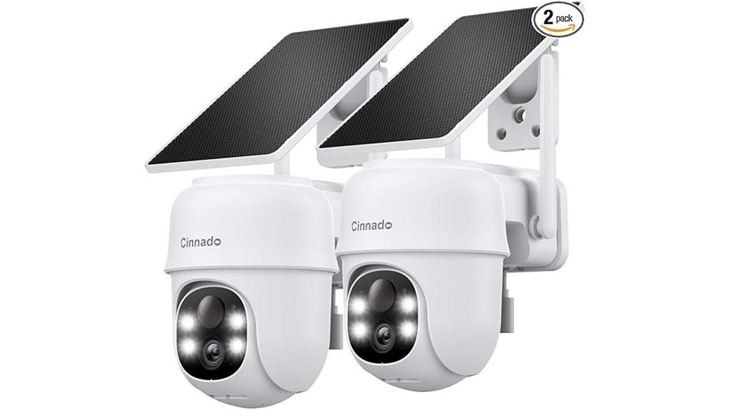 dual 2k wireless cameras