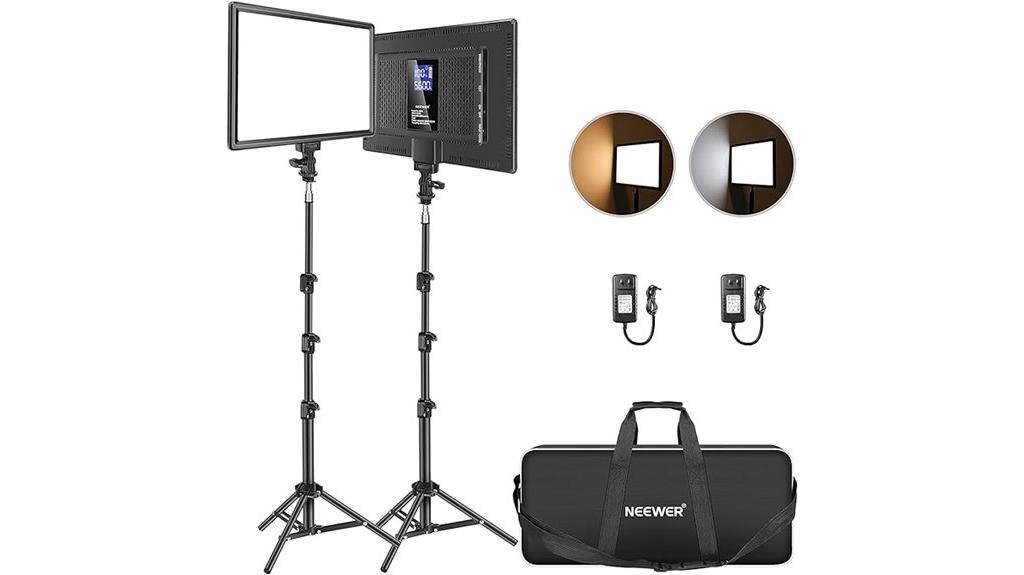 dual led video light kits